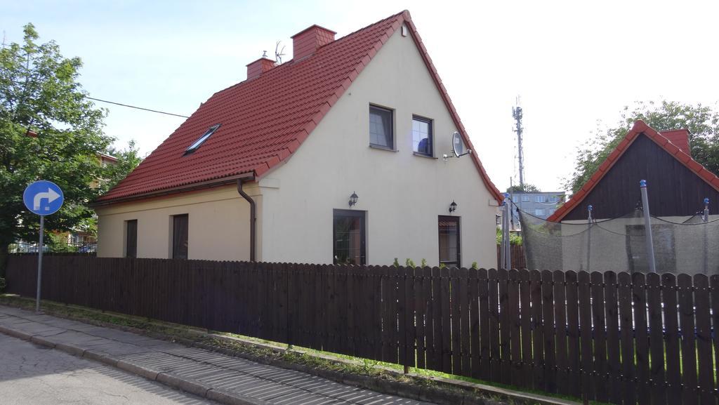 Letni Wiatr Willa Retro Łeba Exteriör bild