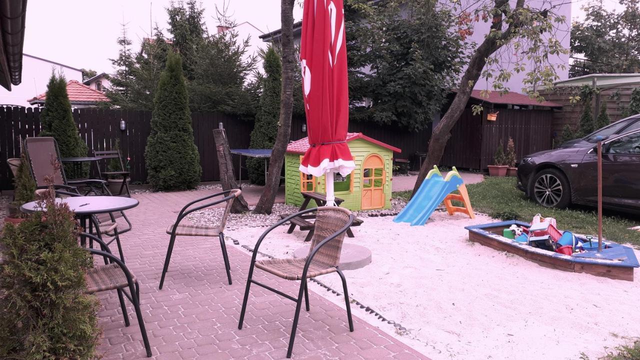 Letni Wiatr Willa Retro Łeba Exteriör bild