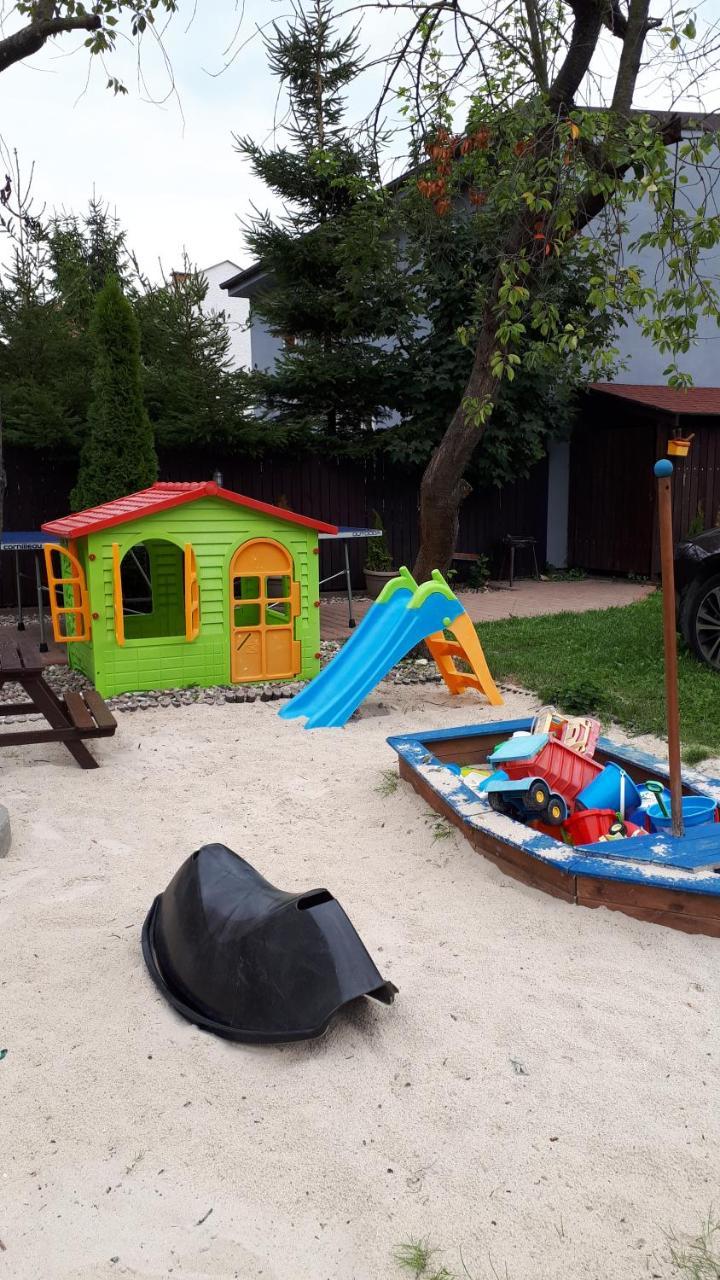 Letni Wiatr Willa Retro Łeba Exteriör bild