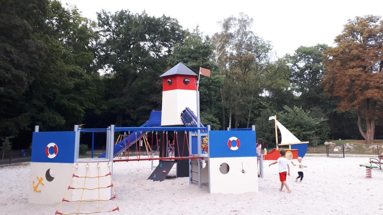 Letni Wiatr Willa Retro Łeba Exteriör bild